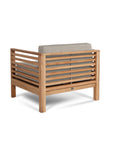 Soleil Teak Patio Lounge Set with Sunbrella Cushion 2PC -- view 48