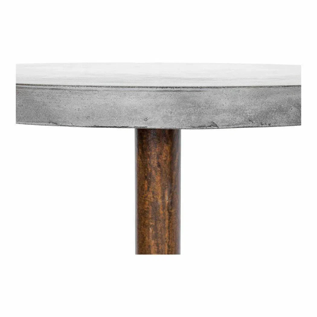 35.5 Inch Outdoor Counter Height Table Grey Contemporary Outdoor Counter Tables LOOMLAN By Moe&#39;s Home