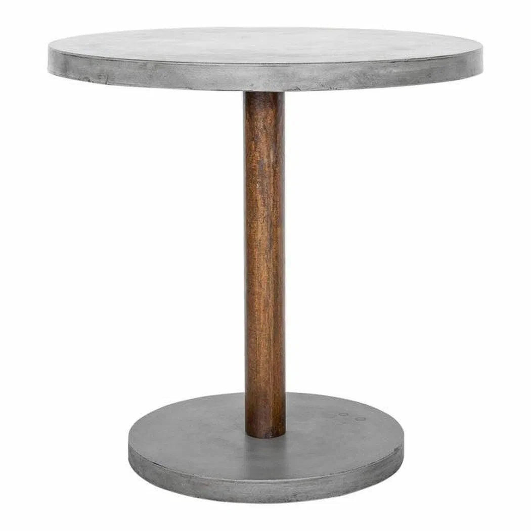 35.5 Inch Outdoor Counter Height Table Grey Contemporary Outdoor Counter Tables LOOMLAN By Moe's Home