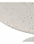 39 Inch Outdoor Cafe Table Grey Contemporary - LOOMLAN - Moe's Home - Outdoor Dining Tables