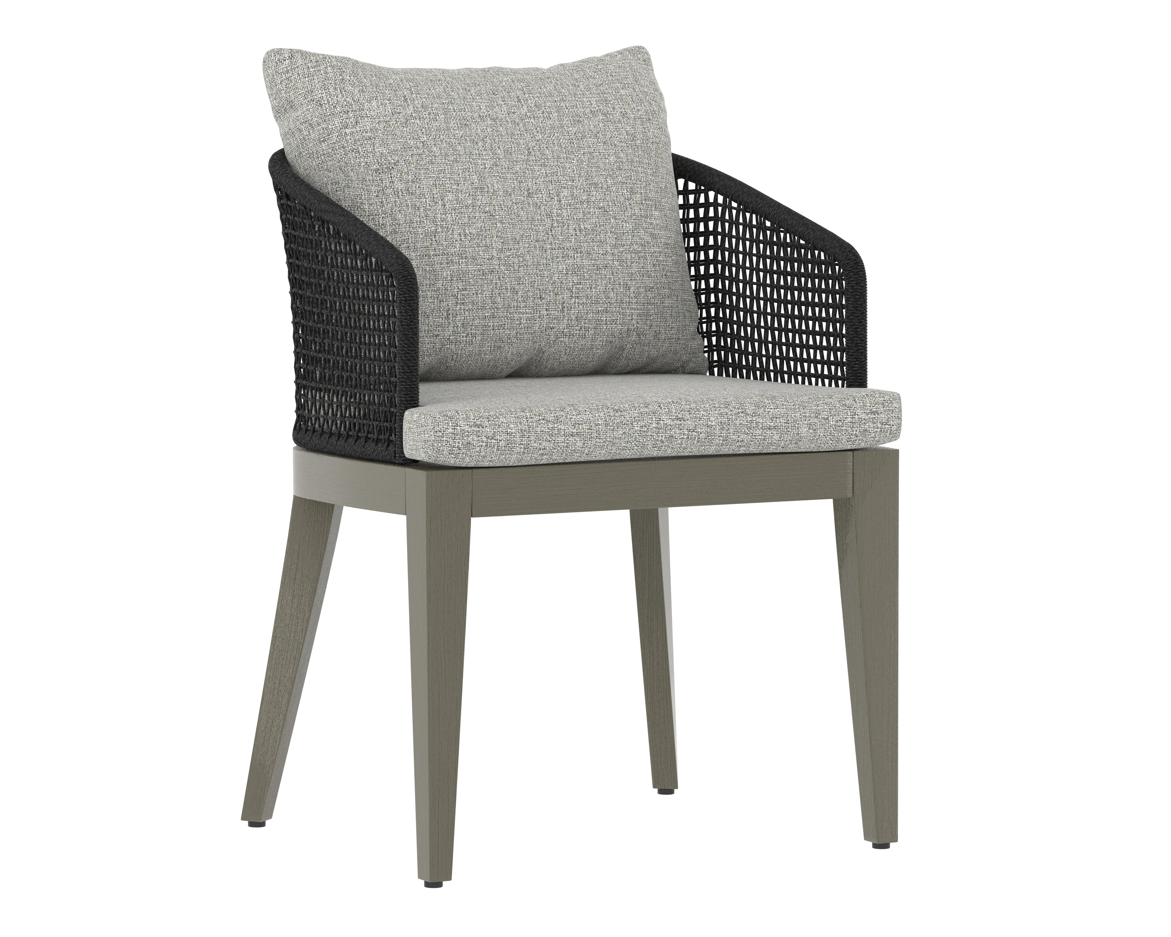 Capri Fabric Outdoor Dining Armchair