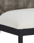 Calandri Fabric Outdoor Dining Chair 2PC