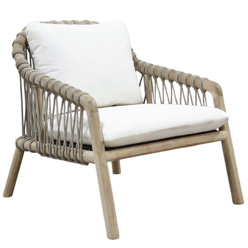 Artesia Laguna Wood Framed Patio Chair