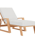 Pursuit Aluminum Outdoor Pool Chaise
