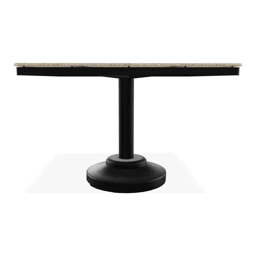 42" Square Origins Table with Pedestal Base - LOOMLAN - Telescope - Outdoor Dining Tables