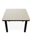 42" Square Origins Table With Umbrella Hole - LOOMLAN - Telescope - Outdoor Dining Tables