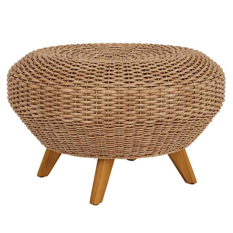 Lloyd Flanders Tobago Hyacinth Outdoor Ottoman