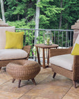Lloyd Flanders Tobago Hyacinth Outdoor Ottoman