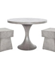 43 Inch Outdoor Dining Table Grey Contemporary Outdoor Dining Tables LOOMLAN By Moe's Home