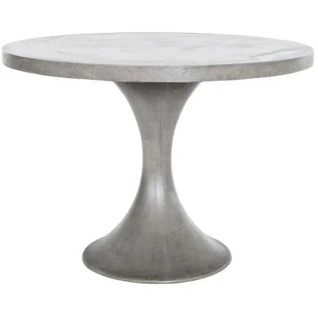 43 in Outdoor Dining Table Grey Contemporary - LOOMLAN - Moe&#39;s Home - Outdoor Dining Tables