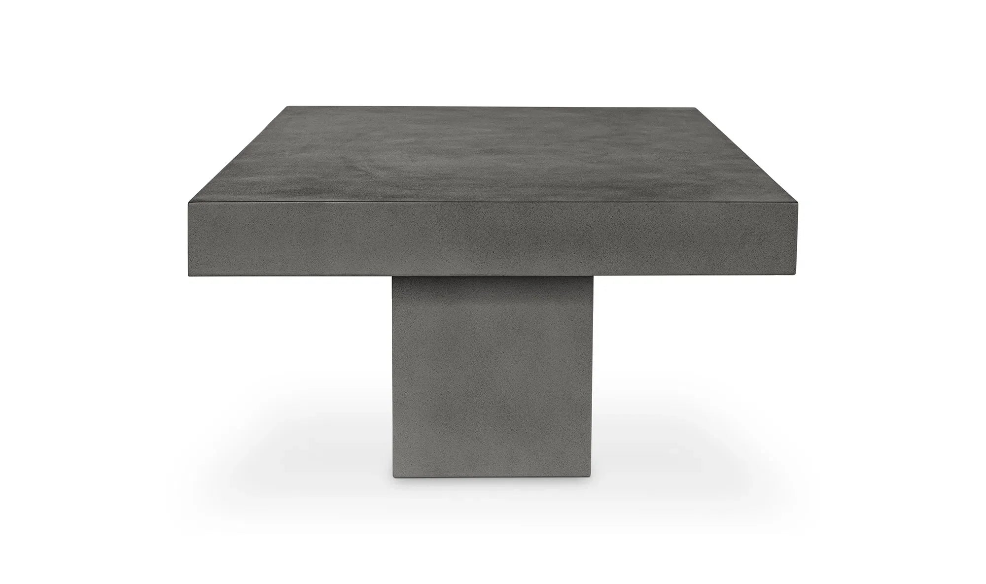 47 Inch Outdoor Coffee Table Grey Contemporary-Outdoor Coffee Tables-Moe's Home-LOOMLAN