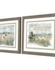 Paragon Lookout on Point Brown Canvas Art 2PC