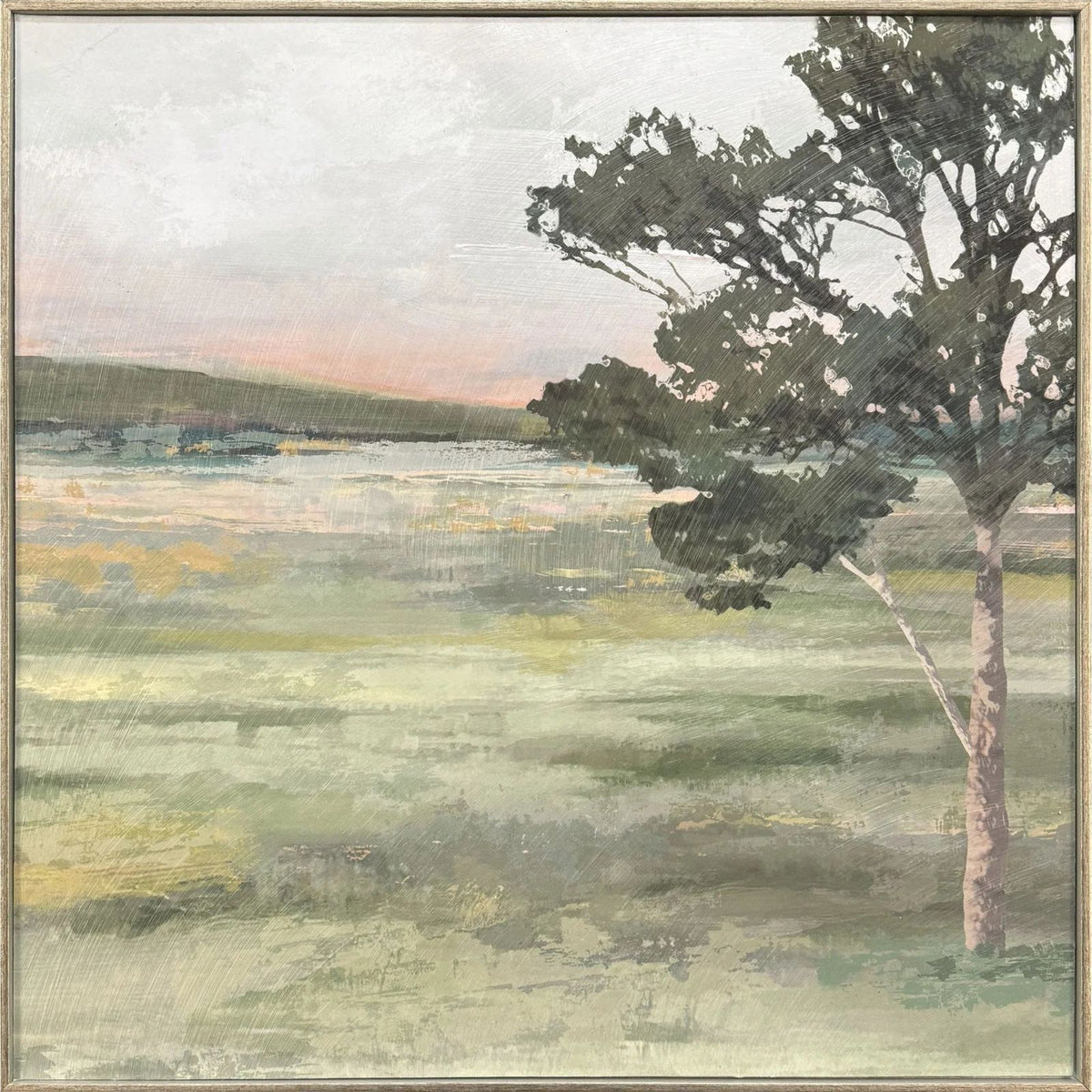 Paragon Noorong Transitional Green Canvas Art
