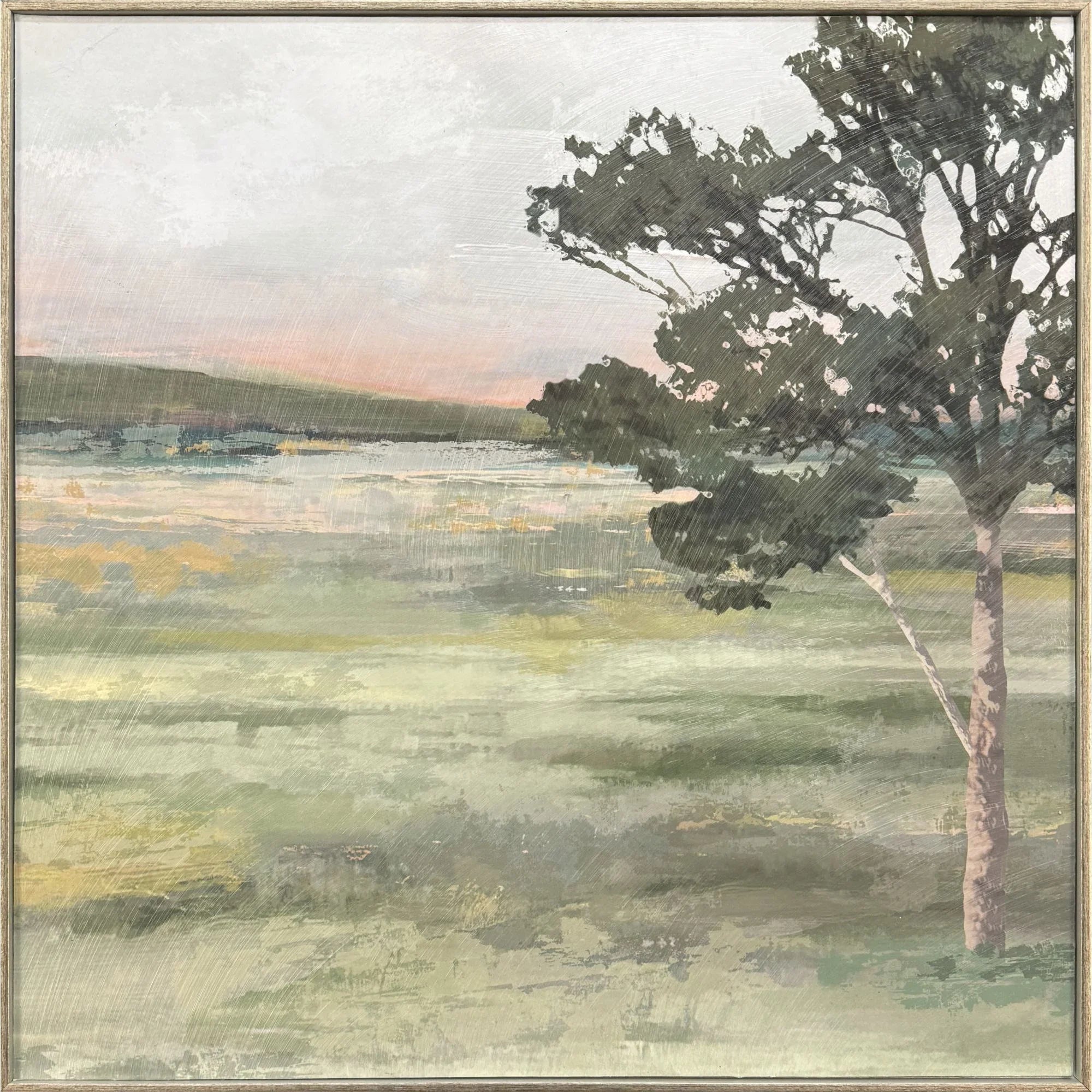 Paragon Noorong Transitional Green Canvas Art