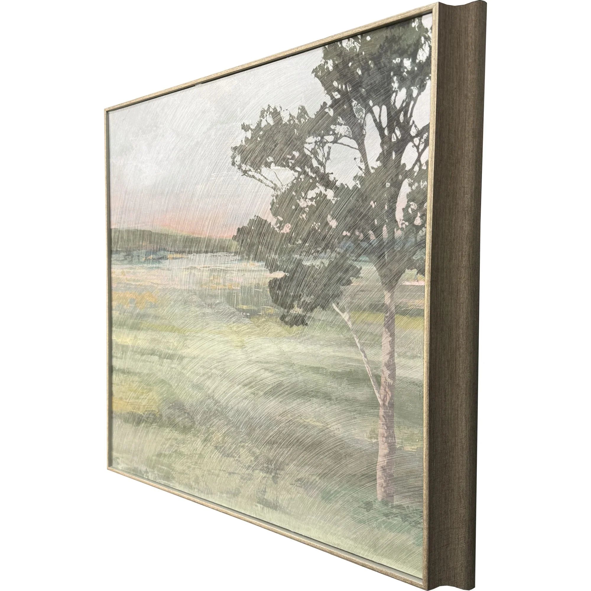 Paragon Noorong Transitional Green Canvas Art