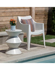 Union Concrete Outdoor Round End Table