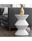 Union Concrete Outdoor Round End Table