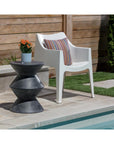 Union Concrete Outdoor Round End Table