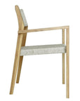 Quinn Wooden Patio Dining Arm Chair - view 5