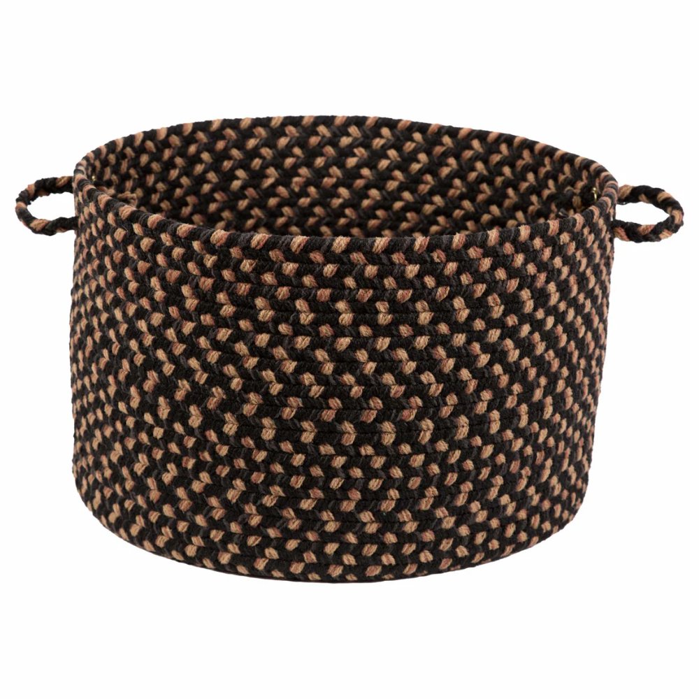 Rhody Rug Easy Living Braided Handmade Indoor-Outdoor Basket