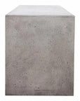 55.25 Inch Outdoor Bench Grey Contemporary - LOOMLAN - Moe's Home - Outdoor Benches