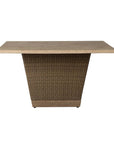 Charisma Aluminum Square Outdoor Dining Table