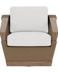 Charisma Aluminum Swivel Outdoor Lounge Chair