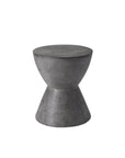 Logan Concrete Outdoor Round End Table