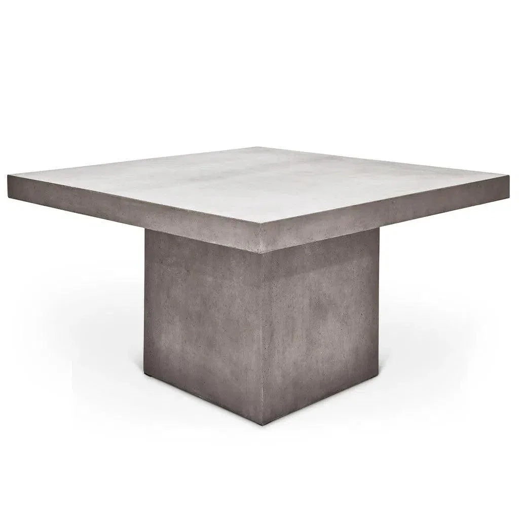 59" Una Fiber Reinforced Concrete Square Counter Table - LOOMLAN - Urbia - Outdoor Counter Tables