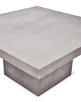 59" Una Fiber Reinforced Concrete Square Counter Table - LOOMLAN - Urbia - Outdoor Counter Tables