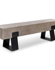 Industrial Fiber Reinforced Concrete Bench