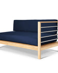 SoHo Teak Patio Sectional Sofa with Sunbrella Cushion -- view 29