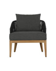 Capri Fabric Outdoor Lounge Chair -- view 10