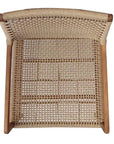 Porto Wood Framed Patio Occasional Chair -- view 8