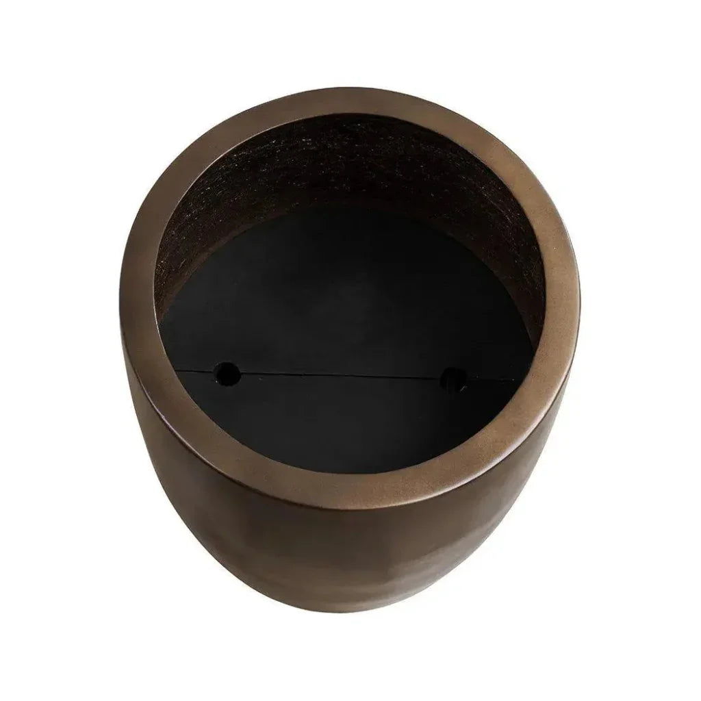 Aster Concrete Outdoor Round Planter -- view 17
