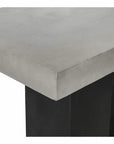 63 Inch Outdoor Bar Table Grey Contemporary Outdoor Counter Tables LOOMLAN By Moe's Home