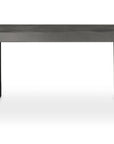 63 Inch Outdoor Dining Table Small Grey Contemporary-Outdoor Dining Tables-Moe's Home-LOOMLAN