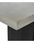 63 Inch Outdoor Bar Table Grey Contemporary - LOOMLAN - Moe's Home - Outdoor Counter Tables