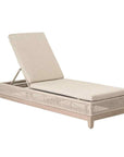 Tropez Olefin Fabric Outdoor Chaise Lounge