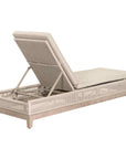 Tropez Olefin Fabric Outdoor Chaise Lounge