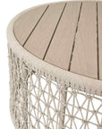 Knit Round Outdoor Coffee Table