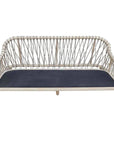 Malibu Wood Frame Patio Sofa -- view 5