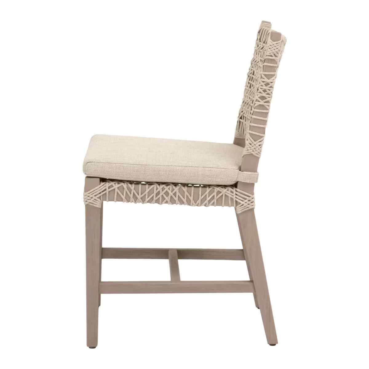 Costa Olefin Fabric Outdoor Dining Chair 2PC -- view 3