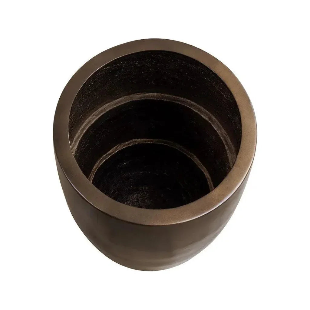 Aster Concrete Outdoor Round Planter -- view 19