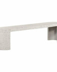 71 Inch Outdoor Bench Grey Contemporary - LOOMLAN - Moe's Home - Outdoor Benches