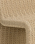 Edessa Rattan Outdoor Armless Dining Chair