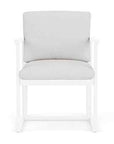 Summit Aluminum Frame Outdoor Dining Armchair-Outdoor Dining Chairs-Lloyd Flanders-LOOMLAN