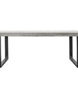 79 Inch Outdoor Dining Table Large Grey Contemporary Outdoor Dining Tables LOOMLAN By Moe's Home