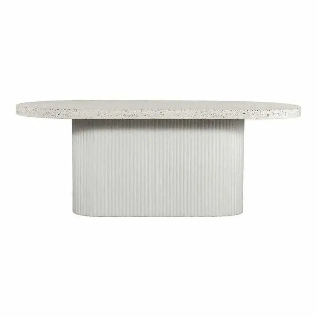 79 in Outdoor Dining Table Grey Contemporary - LOOMLAN - Moe's Home - Outdoor Dining Tables