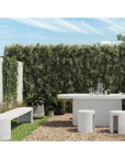 79 in Outdoor Dining Table Grey Contemporary - LOOMLAN - Moe's Home - Outdoor Dining Tables
